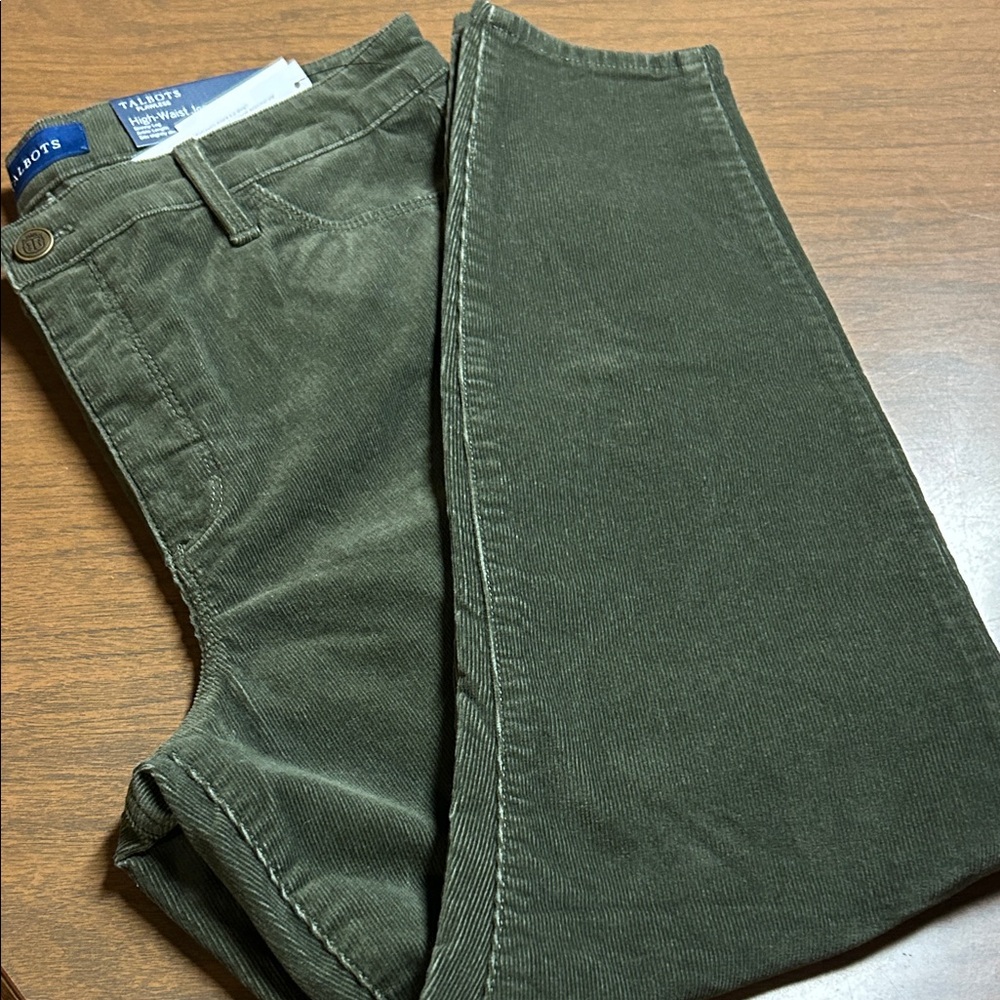 New Talbots corduroy Jegging